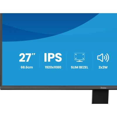 14. iiyama ProLite X2791HS-B1 Computermonitor 68,6 cm (27") 1920 x 1080 px Full HD LED Schwarz