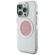 2. Guess IML Metal Colored Circle Classic Logo MagSafe Hülle für iPhone 16 Pro Max - Pink