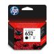 HP Schwarze Tintenpatrone HP 652, HP652=F6V25AE, 360 Seiten
