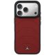 3. Mercedes Leder-Mesh-Hülle mit Bow Line MagSafe für iPhone 17 Pro Max – Rot