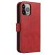 4. Magnet Case für Samsung Galaxy S23 Ultra Flip Cover Wallet Stand rot