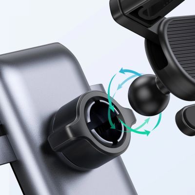 6. Autotelefonhalter - rundes Gitter Ugreen LP274 - grau