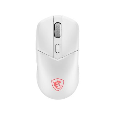 6. MSI Versa 300 Kabellose Gaming-Maus (rechte Seite) Funkfernbedienung + Bluetooth + USB Typ-C Optischer Sensor 8000 DPI