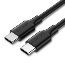 Ugreen US286 USB-C – USB-C PD QC 3A 480 Mbit/s 1 m Kabel – Schwarz