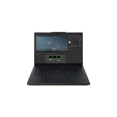 5. Lenovo ThinkPad P14s G7 Ultra 9 X9 388H 14,5" 3K IPS 500 Nits 120 Hz LBL AG 64 GB LPDDR5X-7467 SSD 1 TB Intel Arc B390 Kamera 5,0 MP + IR 75 Wh W11 Pro Schwarz 3 Jahre Vor-Ort-Service