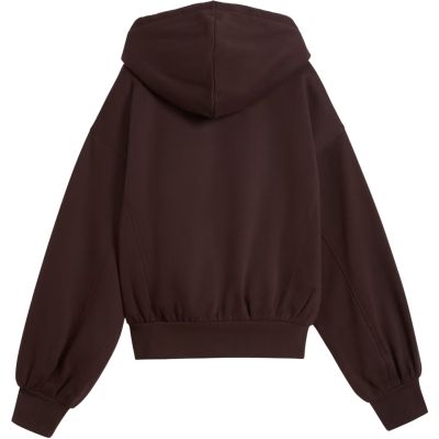3. Puma Her Relaxed Hoodie Damen-Sweatshirt braun 694027 33