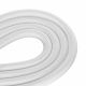 8. Activejet 3-in-1-Lanyard (weiß) mit Ladekabel. Erhältlich mit verschiedenen Anschlüssen: USB-C, Lightning-Adapter, USB-A.