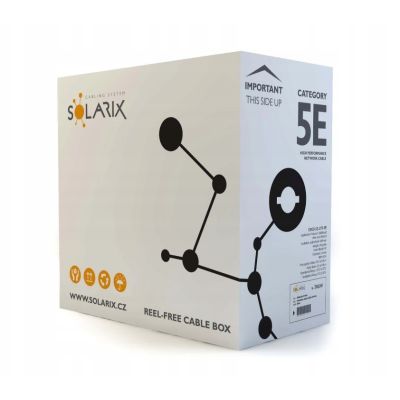 3. Solarix CAT5E UTP PE FC Installationskabel