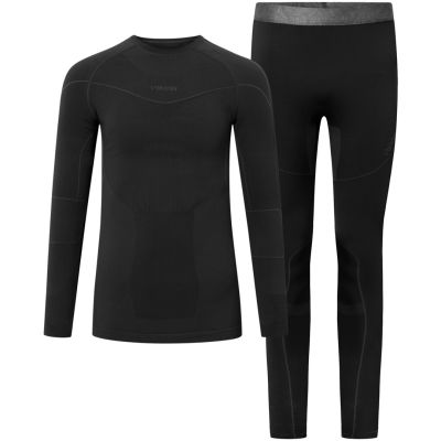 VIKING Gary Set Bambus Herrenunterwäsche schwarz XXXL