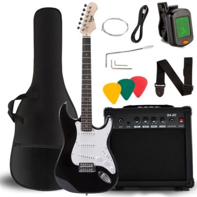 V-TONE EGA 39 BK 4/4 Stratocast E-Gitarre