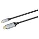 2. SAVIO KABEL USB-C – DISPLAYPORT 8K 2M 60HZ (DSC) CL-208