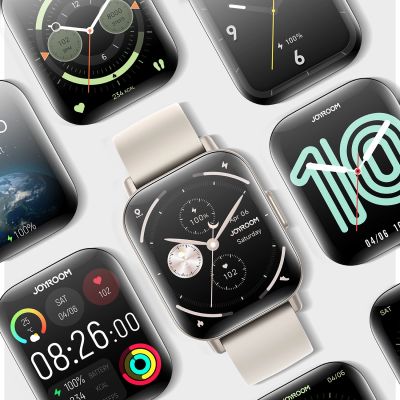 10. Joyroom Fit-Life JR-FT3S Smartwatch mit Anrufannahmefunktion – Titanfarbe