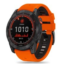 Tech-Protect IconBand Pro Armband für Garmin Fenix ​​​​3 / 5X / 3HR / 5X Plus / 6X / 6X Pro / 7X – Orange & Schwarz
