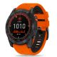 Tech-Protect IconBand Pro Armband für Garmin Fenix ​​​​3 / 5X / 3HR / 5X Plus / 6X / 6X Pro / 7X – Orange & Schwarz