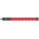 2. Steckdosenleiste Brennenstuhl Alu-Line 19" Steckdosenleiste 8-fach - 10A Sicherungsautomat und Kaltgerätestecker [19" Steckerleiste für Serverschränke mit 2m Kabel]