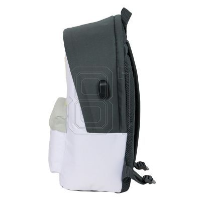 2. Real Madrid Sportrucksack mit USB- und Laptopfach Doppelrucksack 612554820