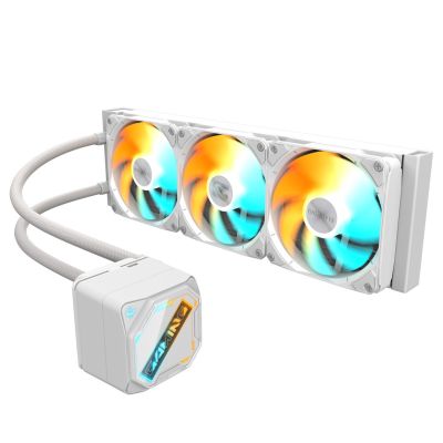 2. GIGABYTE GAMING 360 ICE Prozessor All-in-One Flüssigkeitskühler 12 cm Weiß 1 Stück.