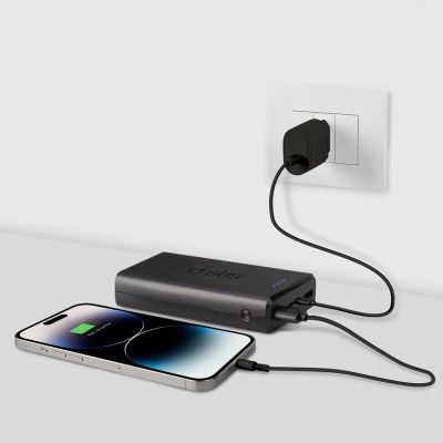 9. Powerbank Puro Fast 20000 mAh 2x USB-A + 1x USB-C - schwarz