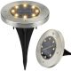 6. Solarlampe mit 8 SMD-LEDs zur Erdung, 1 Stück