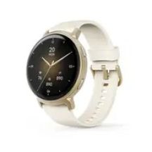 Hama 00178641 Smartwatch / Sportuhr, 3,35 cm (1,32") AMOLED-Display, 43 mm Durchmesser, analoge Anzeige, 466 x 466 Pixel Touchscreen, Gold, GPS