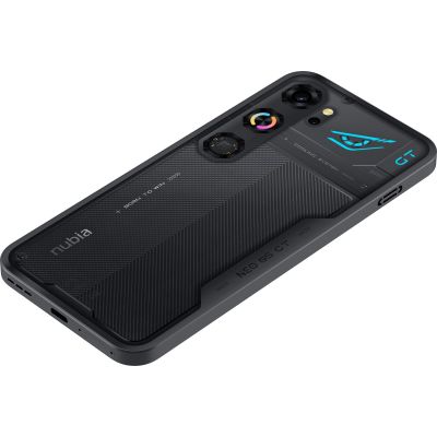 4. ZTE Nubia NBNEO5GTGBLK Smartphone, 17,3 cm (6,8 Zoll), Hybrid-Dual-SIM, Android 16.0, 5G, USB Typ-C, 12 GB RAM, 256 GB interner Speicher, 6210 mAh Akku, Schwarz