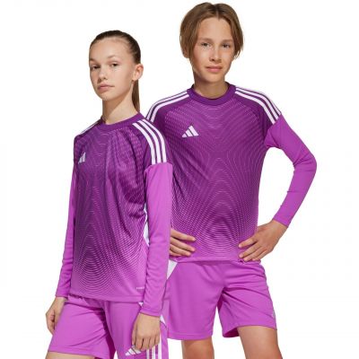 adidas Tiro 25 Competition lila Kinder-Torwarttrikot JJ1934