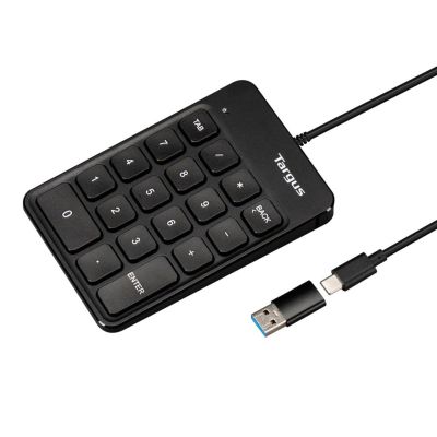 Targus AKP13GL Universeller USB-Ziffernblock Schwarz