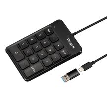 Targus AKP13GL Universeller USB-Ziffernblock Schwarz