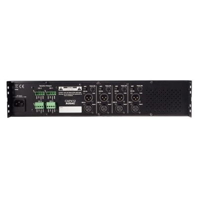 2. Audac CAP412 Verstärker mit integriertem Kanal, 4 x 120 W, 100 V