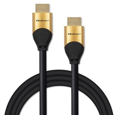 17. QOLTEC HDMI-KABEL V2.1 ULTRA HIGH SPEED 8K | 60 HZ | 28 AWG | GOLD | 3 m