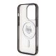 7. Karl Lagerfeld KLHMP15XHCHNOTK iPhone 15 Pro Max 6,7" transparentes Hardcase IML Choupette`s Head MagSafe