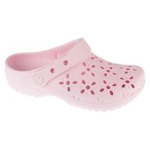 Crocs Classic Floral Cut Out Clog Kids 210943-6ZW Rosa 28/29