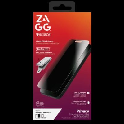 ZAGG Invisibleshield Glass Elite Sichtschutzglas für iPhone Air