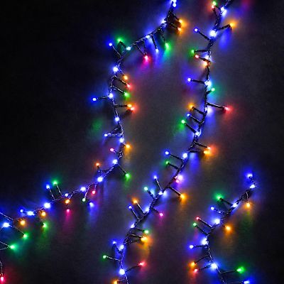 11. Weihnachtsbaumbeleuchtung, 710 LEDs, mehrfarbig/weiß