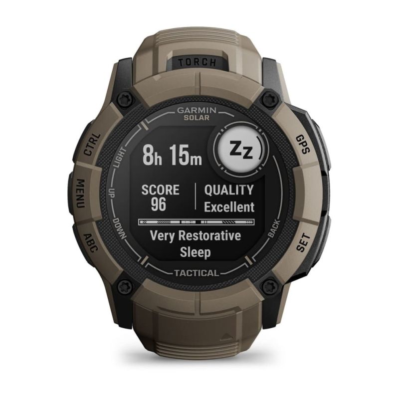 25. Garmin Instinct 2X Solar Tactical Edition 2,79 cm (1,1") MIP 50 mm Digital 176 x 176 px Touchscreen Grün GPS