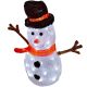 5. Dekorative Schneemannfigur mit 40 LEDs, Höhe: 40 cm, Acryl
