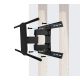 6. B-Tech BT8227/B Doppelarm-Wandhalterung für Flachbildschirme mit Neige- und Schwenkfunktion