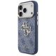 2. Guess 4G Big 4G Classic Logo Hülle für iPhone 18 Pro / 17 Pro – Blau und Gold