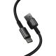 17. Baseus Wolfram Gold USB-A auf USB-C Kabel 480Mb/s 100W 2m Schwarz (CAWJ000101)