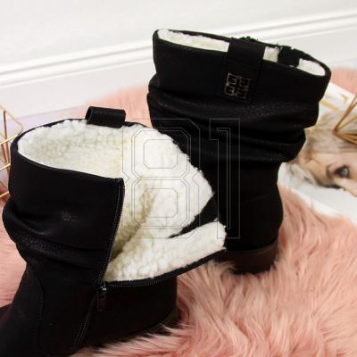 4. Rieker W RKR174 Wollgefütterte Stiefeletten