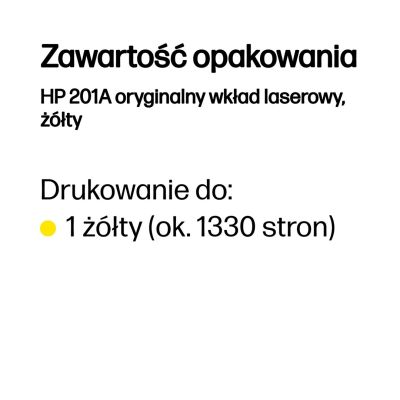 2. Tonerkartusche 201A Gelb/.