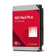 WD Red Plus WD120EFGX HDD (12 TB ; 3,5"; 512 MB; 7200 U/min)