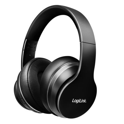 LogiLink BT0053 Kopfhörer/Headset Kabelloses Kopfband Musik Bluetooth Schwarz