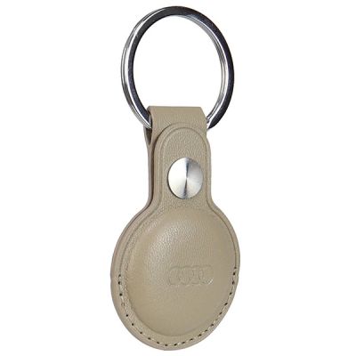 6. Audi AirTag-Hülle aus Kunstleder – Beige