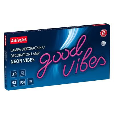 6. Activejet AJE-NEON VIBES LED-Leuchtreklame
