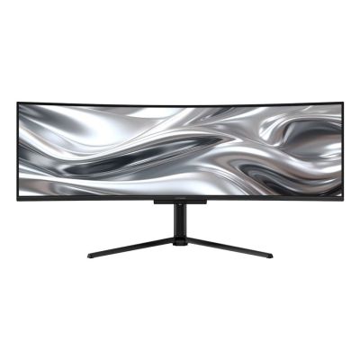2. Monitor 124,46 cm (49") LC-Power LC-M49QCO gebogen VA+DP+2xHDMI+RJ45