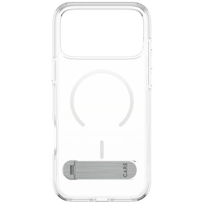 3. CARE by PanzerGlass Feature Case mit Kickstand MagSafe für iPhone 17 Pro Max – Transparent