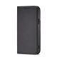 4. Magnet Card Case Hülle für iPhone 14 Pro Flip Cover Wallet Stand schwarz