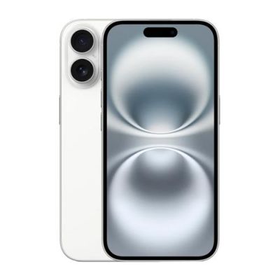 7. Apple iPhone 16, 15,5 cm (6,1 Zoll), Dual-SIM, iOS 18, 5G, USB Typ-C, 128 GB, Weiß