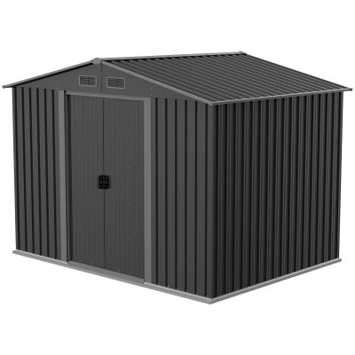 4. Metall-Gartengerätehaus 205 x 257 x 202 cm